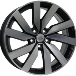 Jante Volkswagen Style 18x8 ET44 5x112 GLOSSY BLACK POLISHED